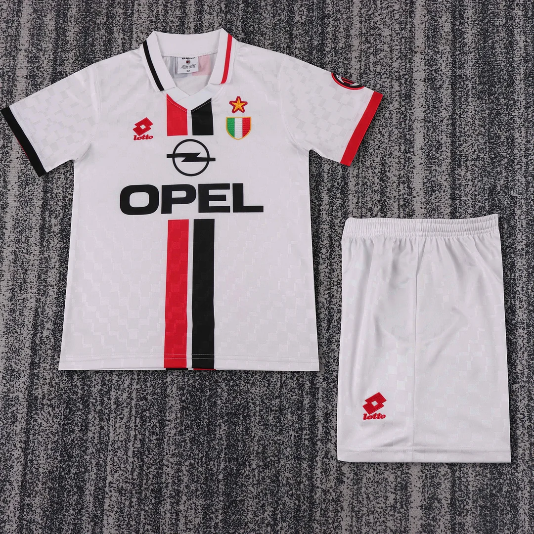 1996-1997 Retro AC Milan Away Football Shirt Kids Size