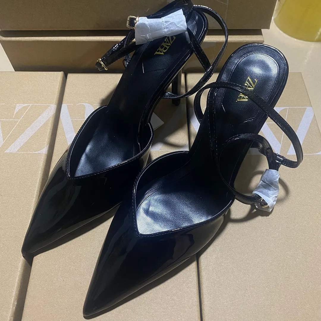 Breakj Breakj Home 2025 New Women's Shoes Low Heel Temperament High Heels High-Heeled Shoes Behind The Shallow Mouth Of Single Shoes