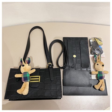 DIY Purse with Bunny Accessory