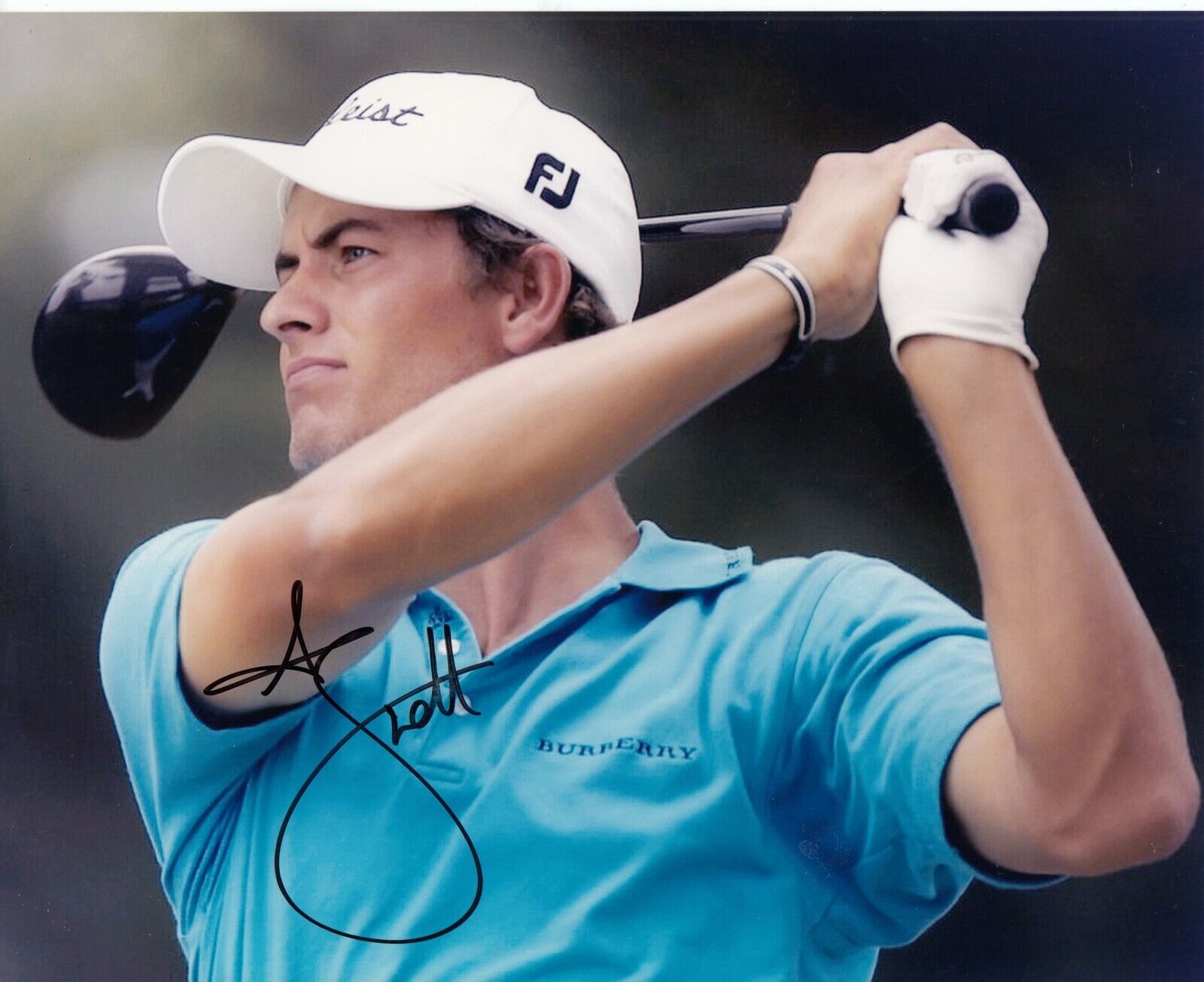 Adam Scott #0 8x10 Signed Photo Poster painting w/ COA Golf