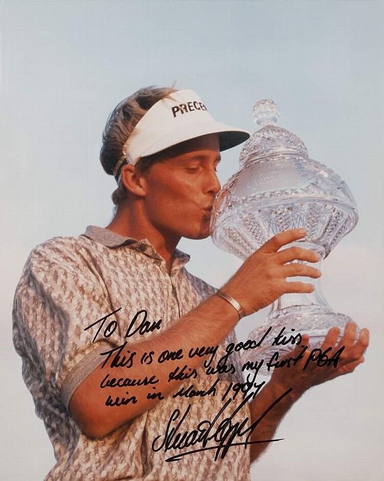 STUART APPLEBY Signed Photo Poster paintinggraph - GOLF Star - preprint