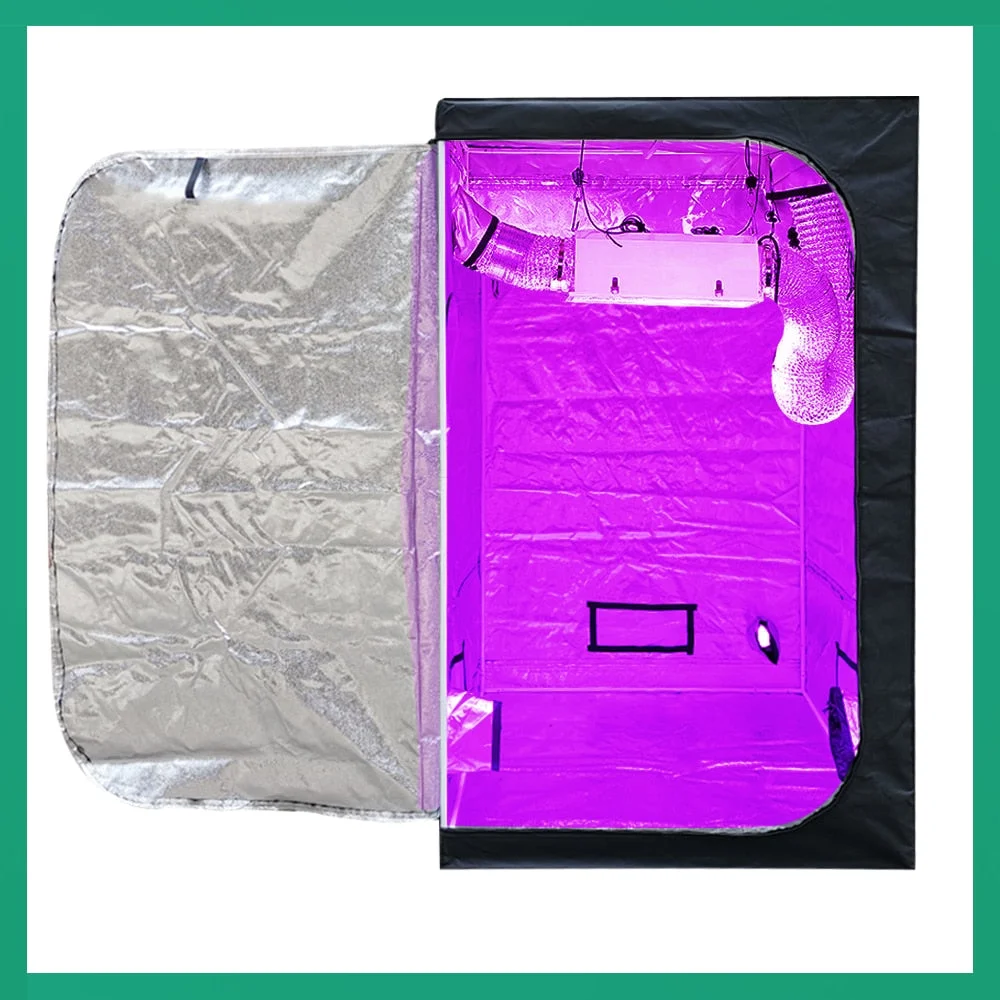 Plant Grow Tents Growing Tent For Indoor Grow Light Accessories Hydroponic Grow Box Grow Tent Mylar+Ratchet Hangers