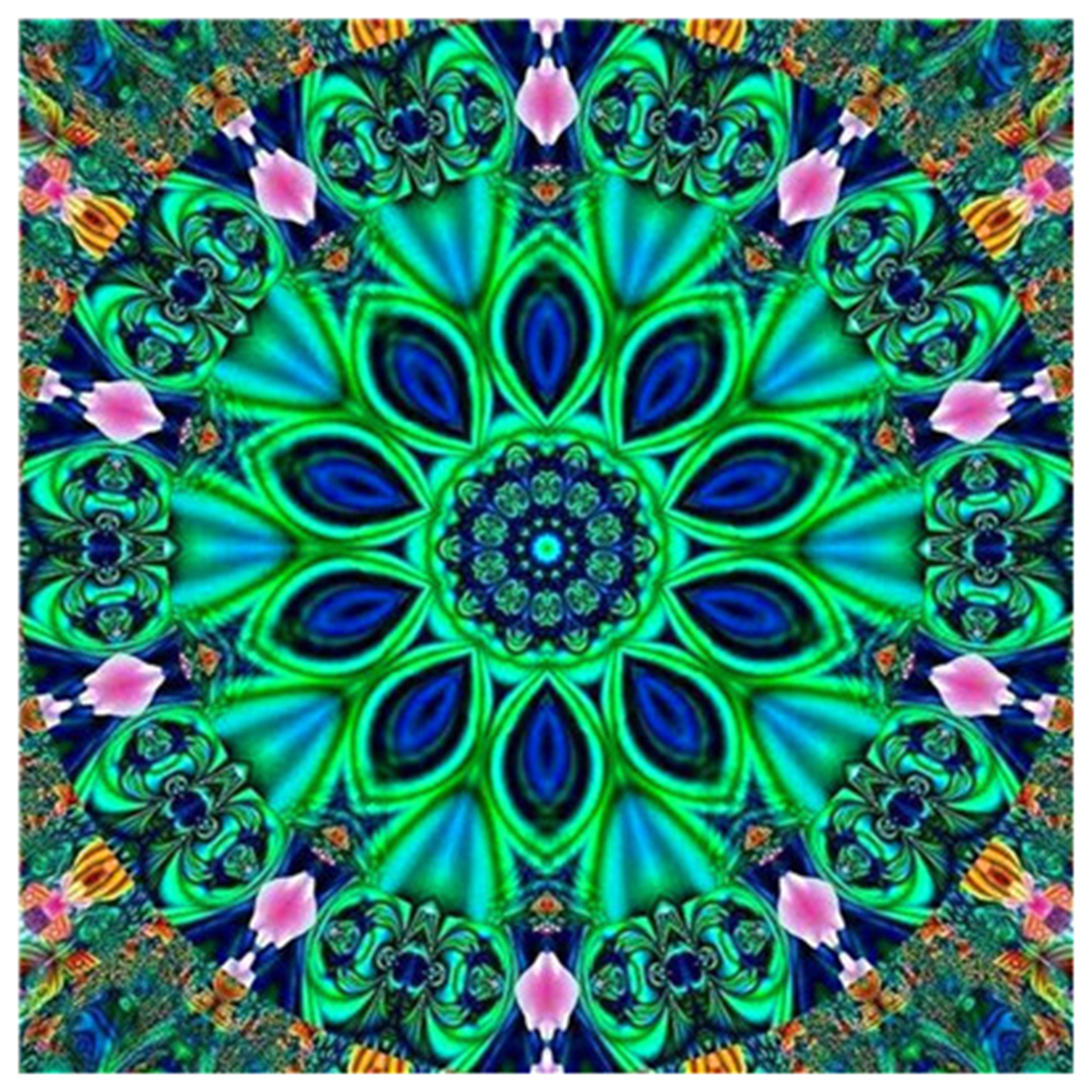 

Mandala - Square Drill Diamond Painting - 40*40CM, 501 Original