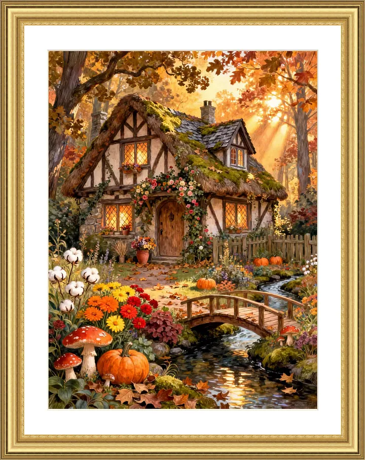 ZZ-Forest Four Seasons Cabin Series] ZZ8247 ZZ8266 ZZ8256 ZZ8267_