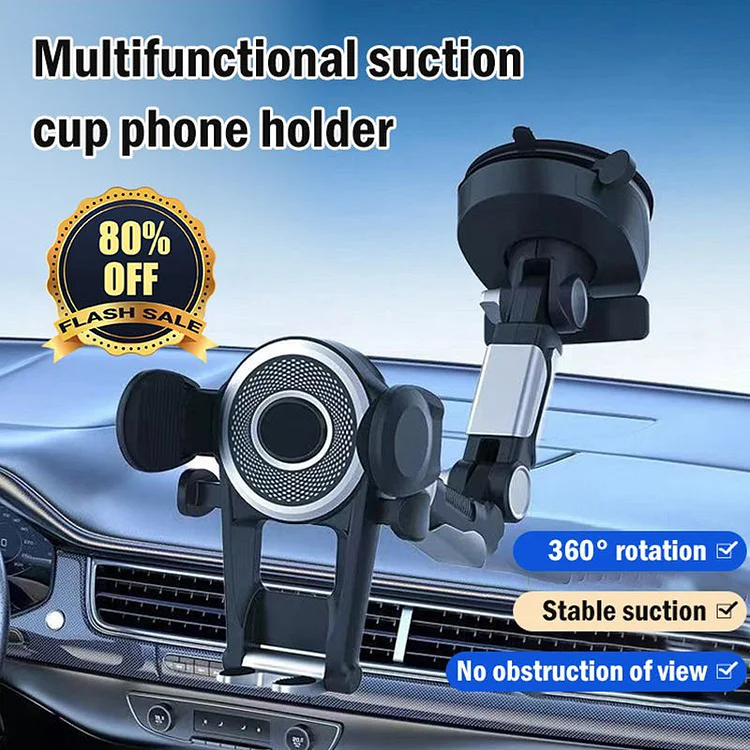Multi-functional Strong Suction Phone Bracket | 168DEAL