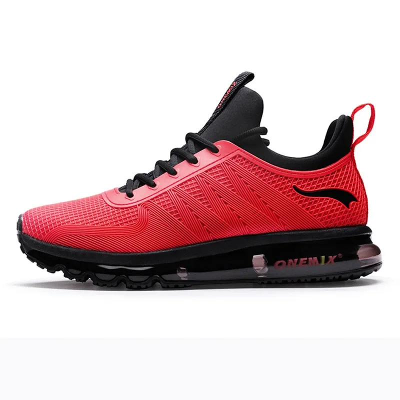 ONEMIX  Summer aircushion Men Running Shoes Sports Sneakers Cushion Breathable Outdoor Air Trainers Men Walking Tennis Shoes