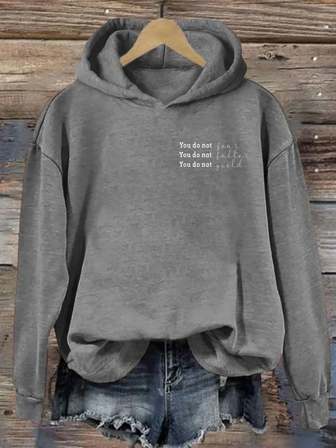 You Do Not Yield Hoodie