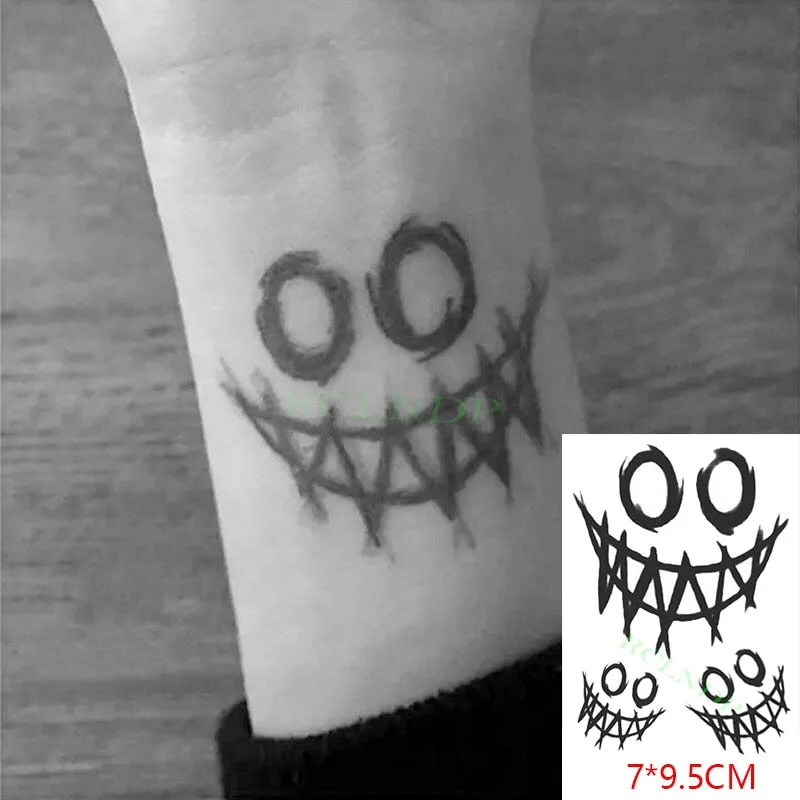 Waterproof Temporary Tattoo Sticker Japan anime Supernatural Fake Tatto Flash Tatoo Tatouage Wrist Foot Hand For Men Girl Women