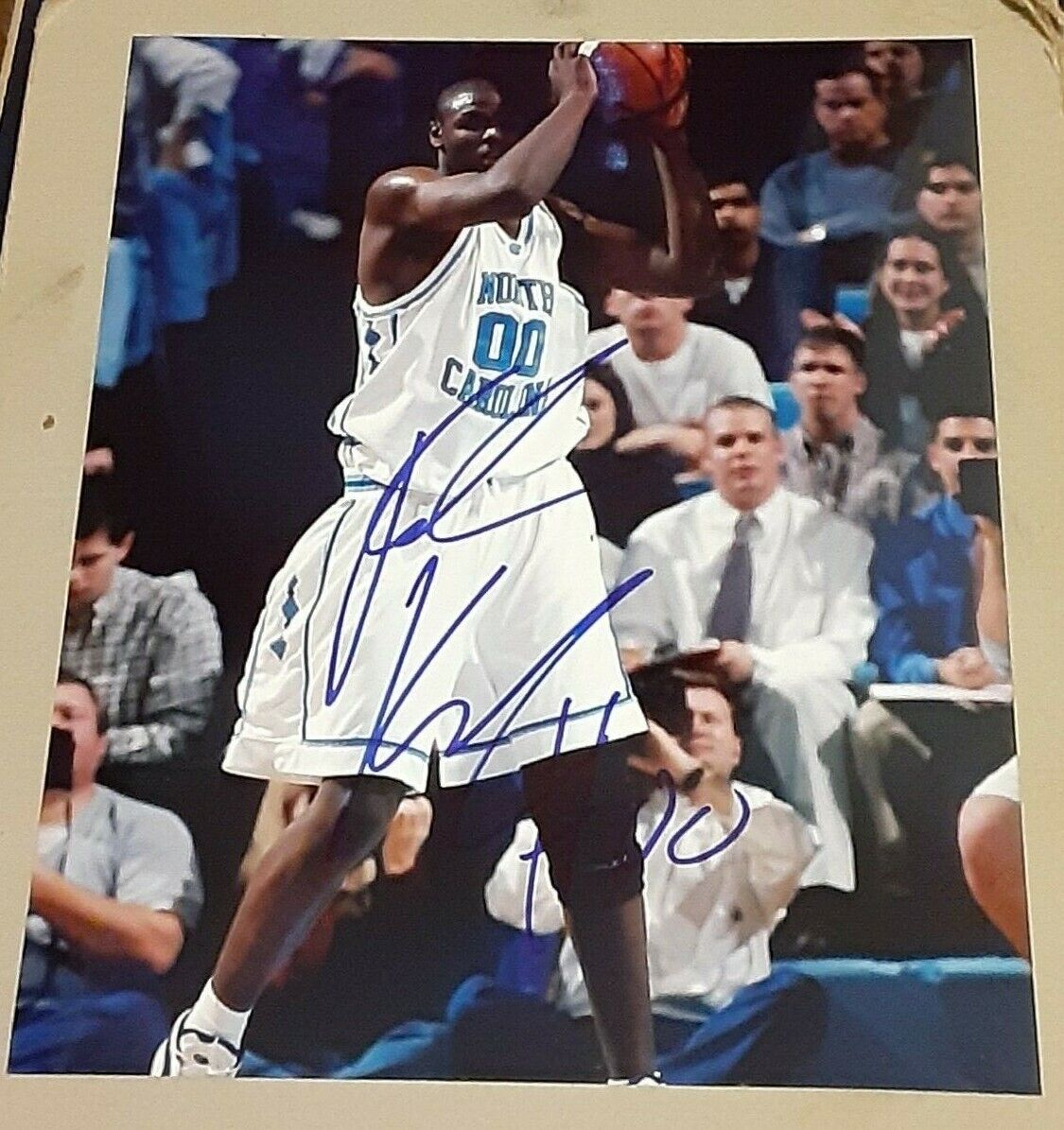 Brendan Haywood North Carolina Tar Heels SIGNED AUTOGRAPHED 8x10 Photo Poster painting COA