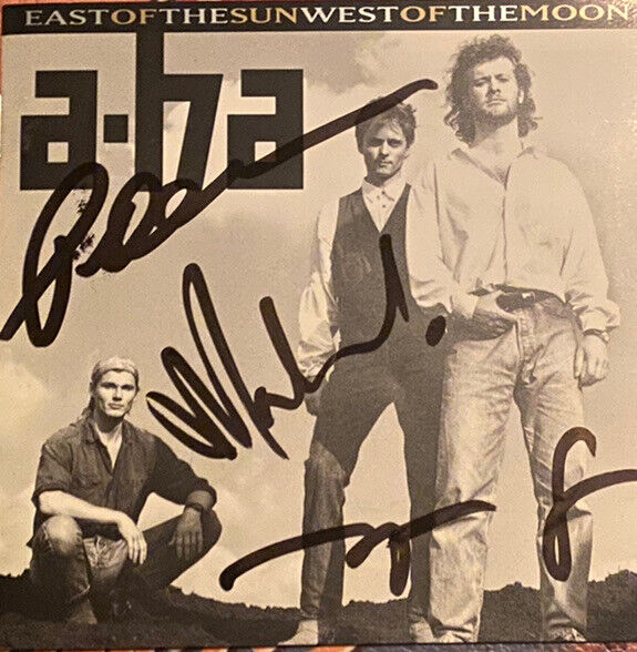 A-ha - East Of The Sun West Of The Moon Signed Autographed Cd