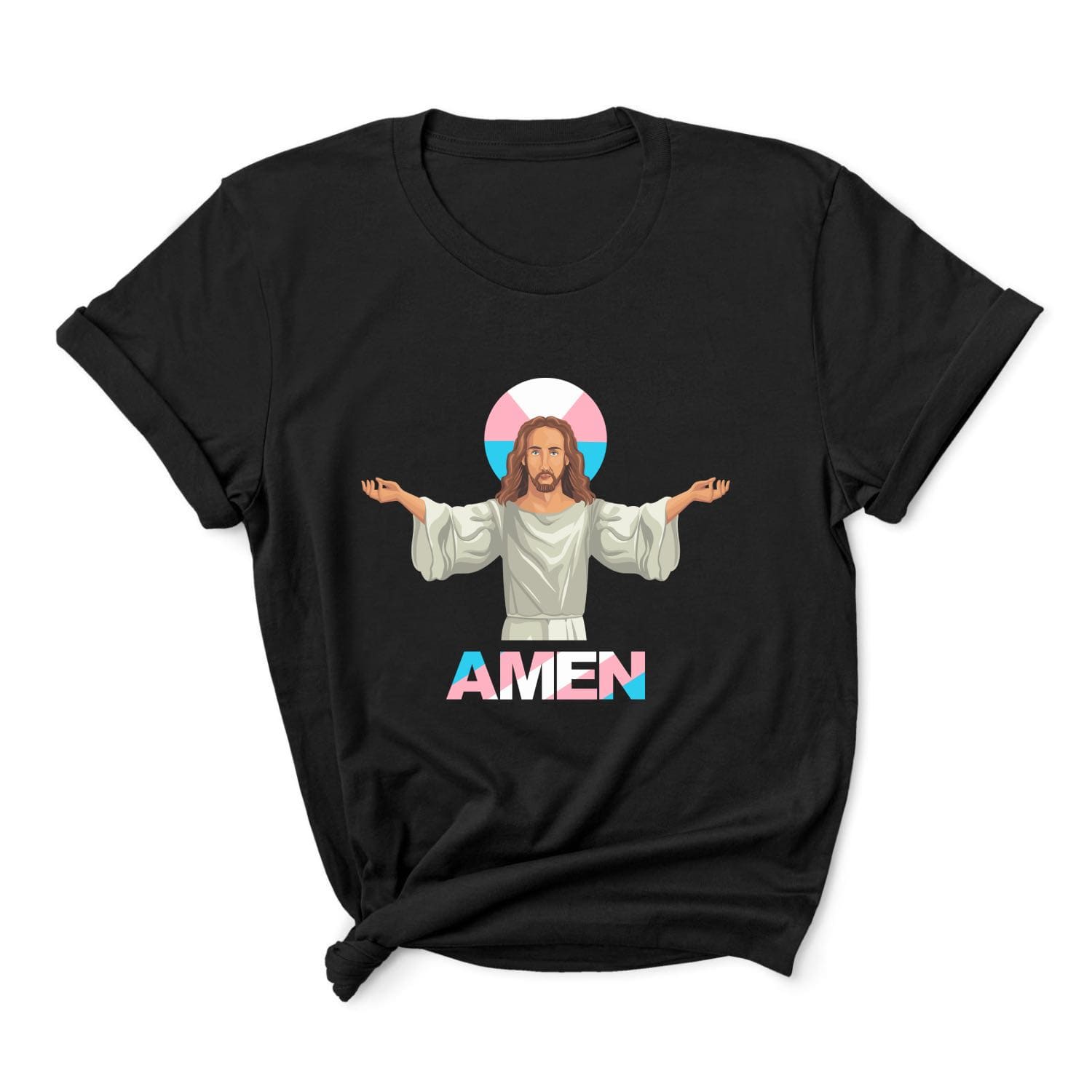 Transgender jesus t-shirt