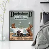 Bathroom Puppy Full 11CT 3 Strands DIY Stamped Cross Stitch Kits 40x50cm Embroidery Needlepoint Starter Kit for Beginners Adults Gift Home Wall Decor