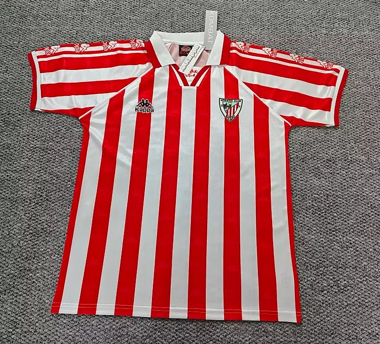 1995&ndash;1997 Athletic Bilbao Centenary Retro Football Shirt (1:1 Thai Quality)