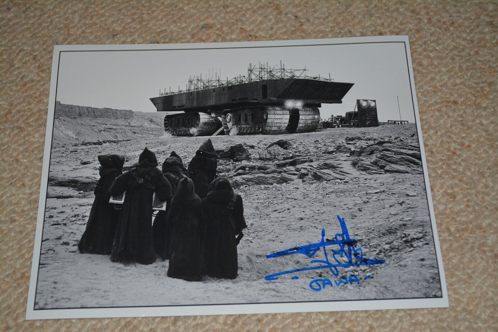 RUSTY GOFFE signed autograph In Person 8x10 20x25 cm STAR WARS JAWA