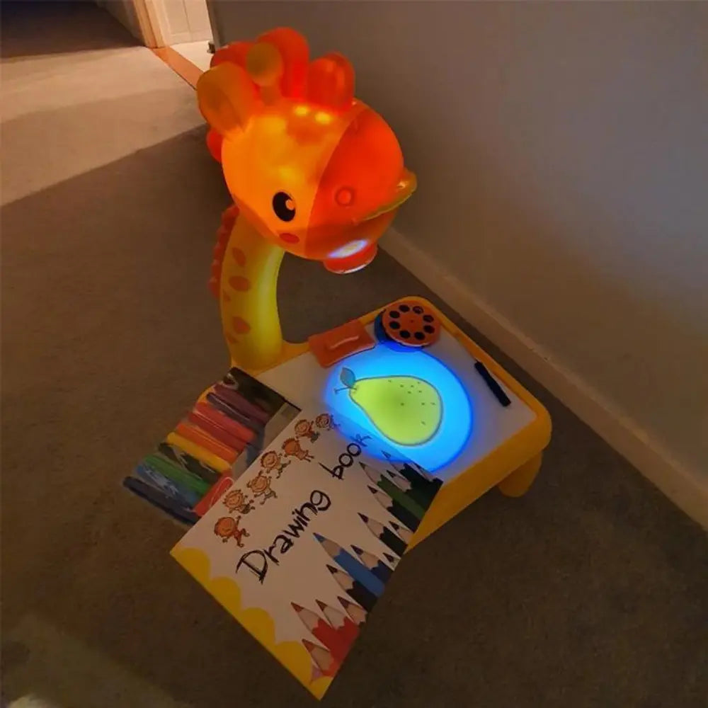 Children Led Art Drawing Projector Toy