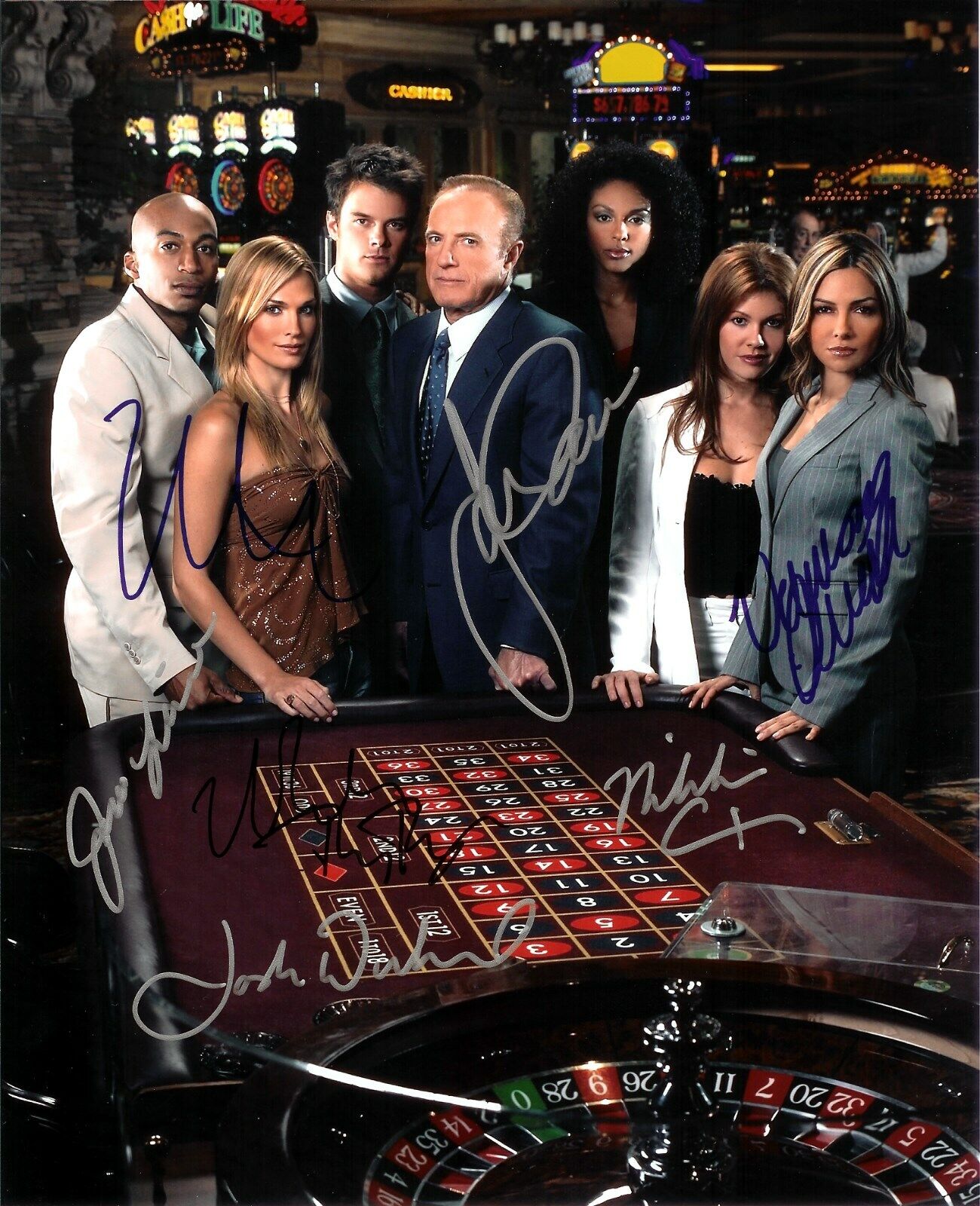 LAS VEGAS - CAST SIGNED Autographed Signed 8x10 Reprint Photo Poster painting !!