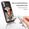 For Kindle 2-Iin-1 Page Clicker Rechargeable Wireless Smart Tablet Novel Page Turners Multi-Purpose E-Book Photography Tool for iPad Tablets Reading Novels Taking