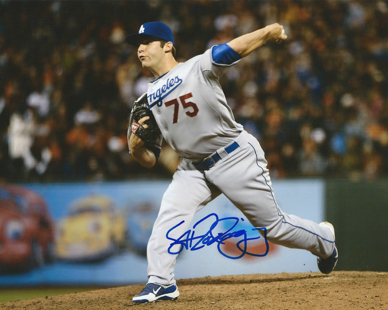 **GFA Los Angeles Dodgers *PACO RODRIGUEZ* Signed 8x10 Photo Poster painting P1 COA**