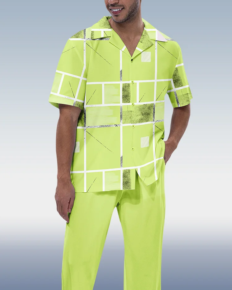 Suitmens Mens Two Piece Leisure Suits