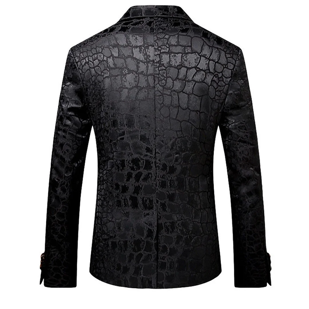 Black Punk Blazer Black