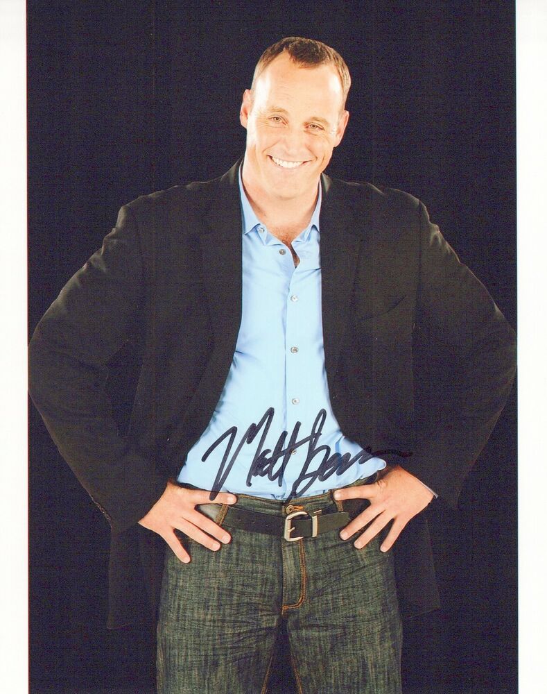 Matt Iseman head shot autographed Photo Poster painting signed 8x10 #2