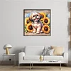 Shih Tzu Dog-11CT Stamped/Counted Cross Stitch 40*40cm tapestrymarket