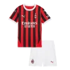 AC Milan Home Kids Soccer Jerseys Kit 2024/25