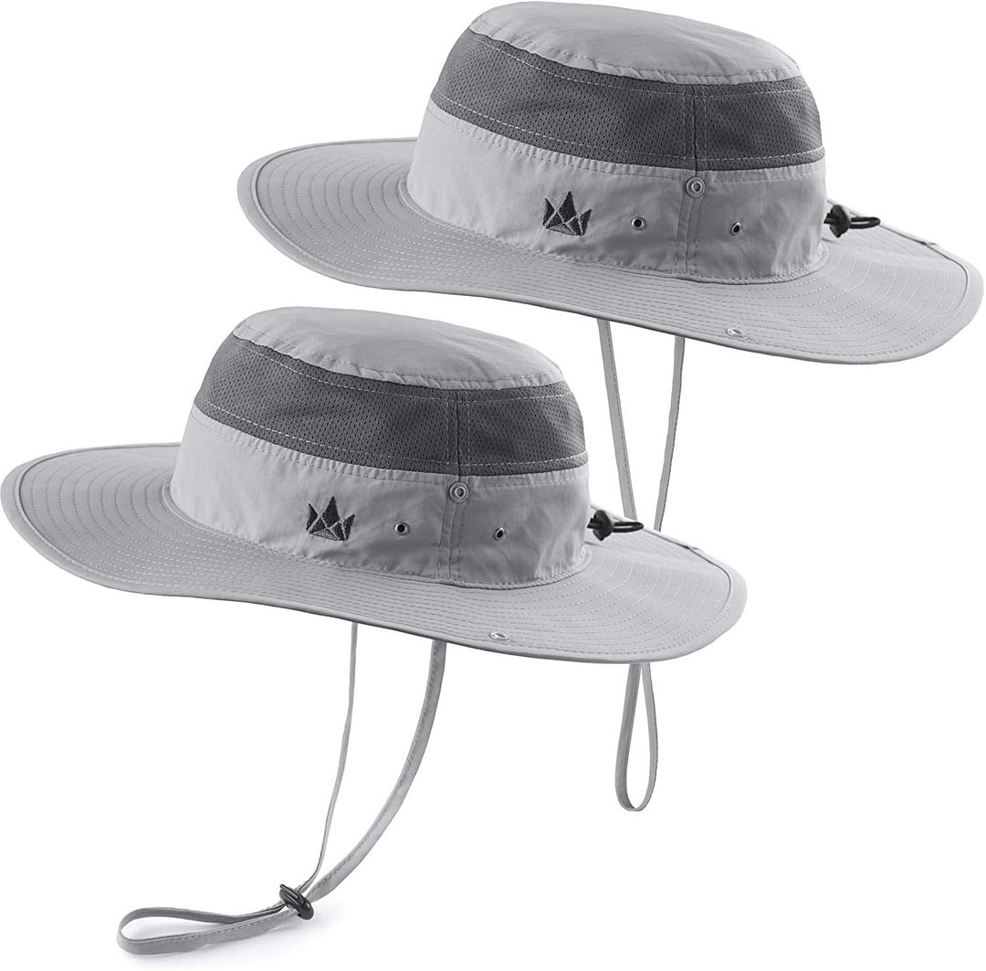 Swede Sun Hat 2-Pack - Fishing Boonie Hat for Safari and Summer