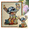 Disney Stitch-11CT Stamped Cross Stitch 40*50cm/15.75*19.69in