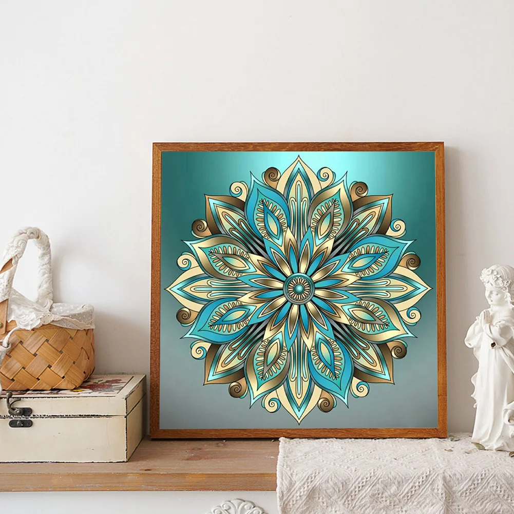 Full Round Diamond Painting 40*40cm - Mandala