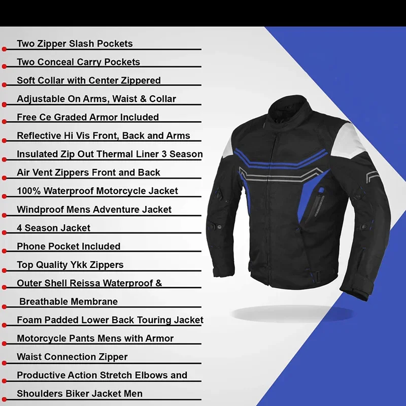 Motorcycle Jacket For Men