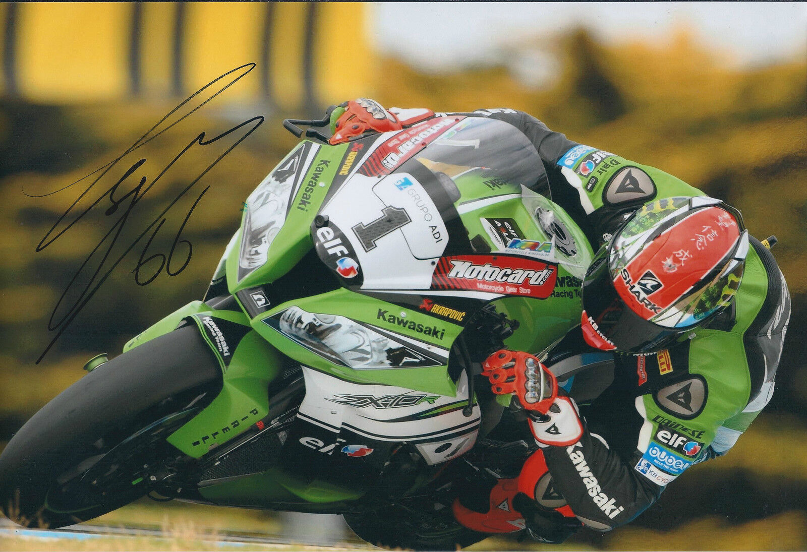 Tom SYKES SIGNED WSB Photo Poster painting AFTAL Autograph COA World Champion Genuine In Person