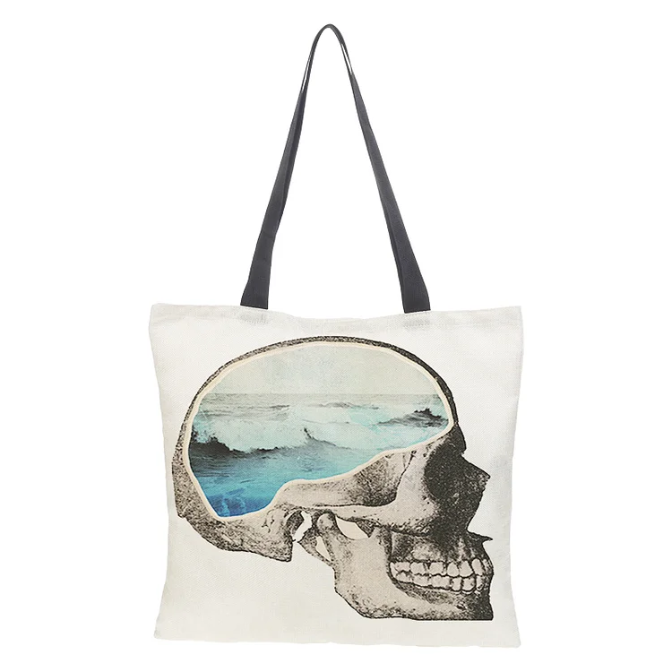 Linen Eco-friendly Tote Bag - Punk