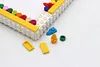 DIY Building Block Photo Frame Kit,Creative Handmade Assembled Photo Frame Handmade Craft Gift Home Tabletop Display Decor