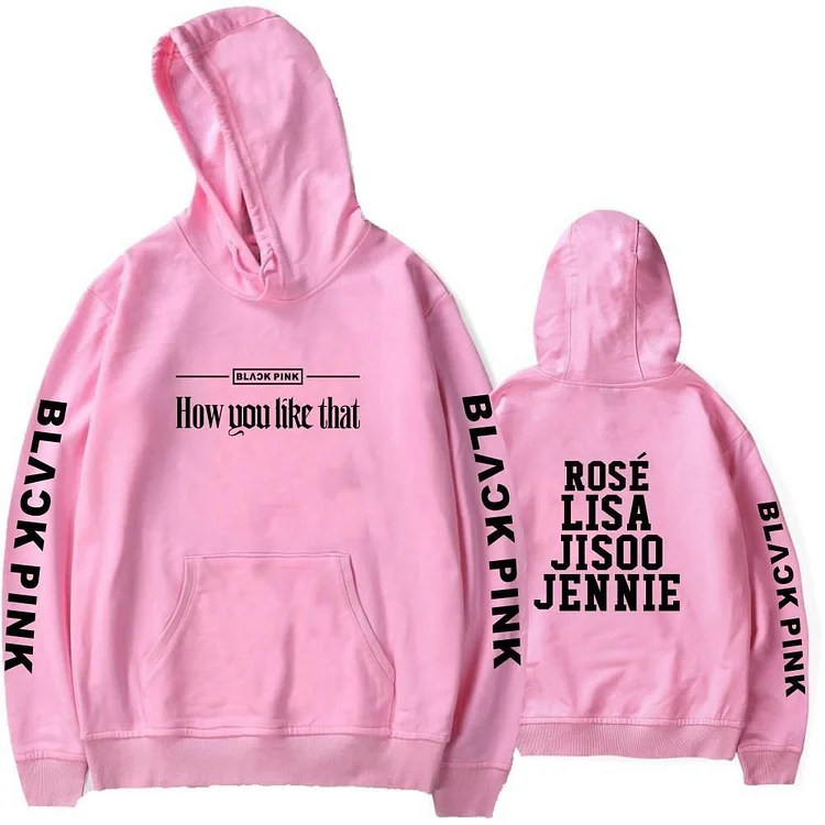 Jaket hoodie outlet blackpink