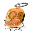 for  Powerbeats Accessories TPU Earphone Case with Safety Lock and Carabiner TPU Shockproof Cover Anti Drop Clear Cover Case Earbuds Accessories