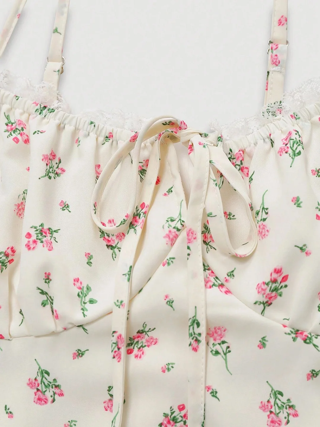 Ladies floral summer traf pastoral girl fairy wind sexy casual commuter flower mini dress