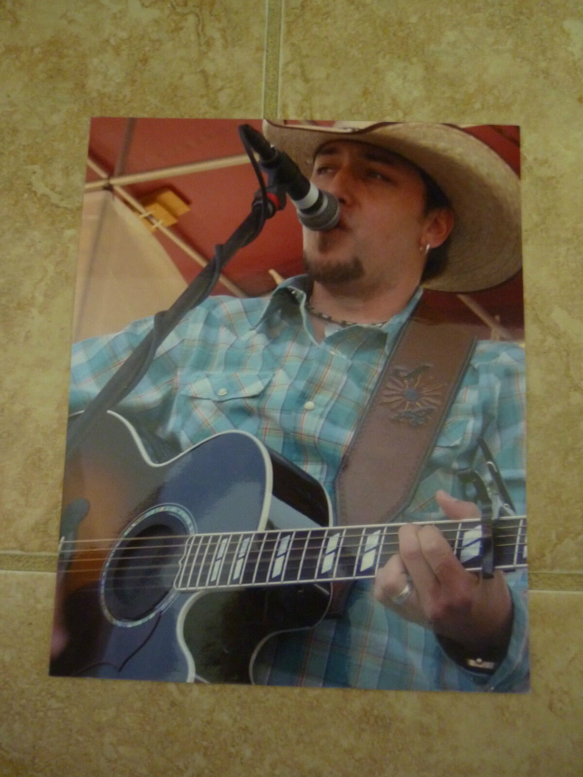 Jason Aldean Color 8x10 Photo Poster painting Music Promo Country #3