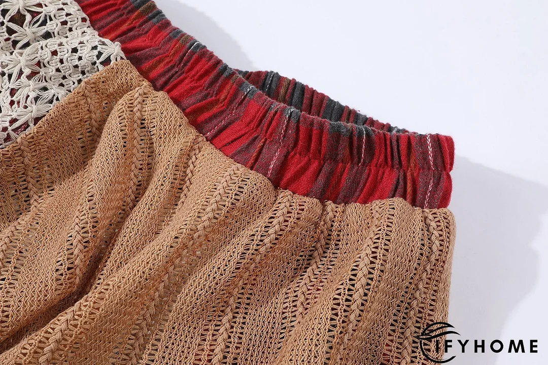Ethnic Woolen Nationality/Ethnic Skirt | IFYHOME