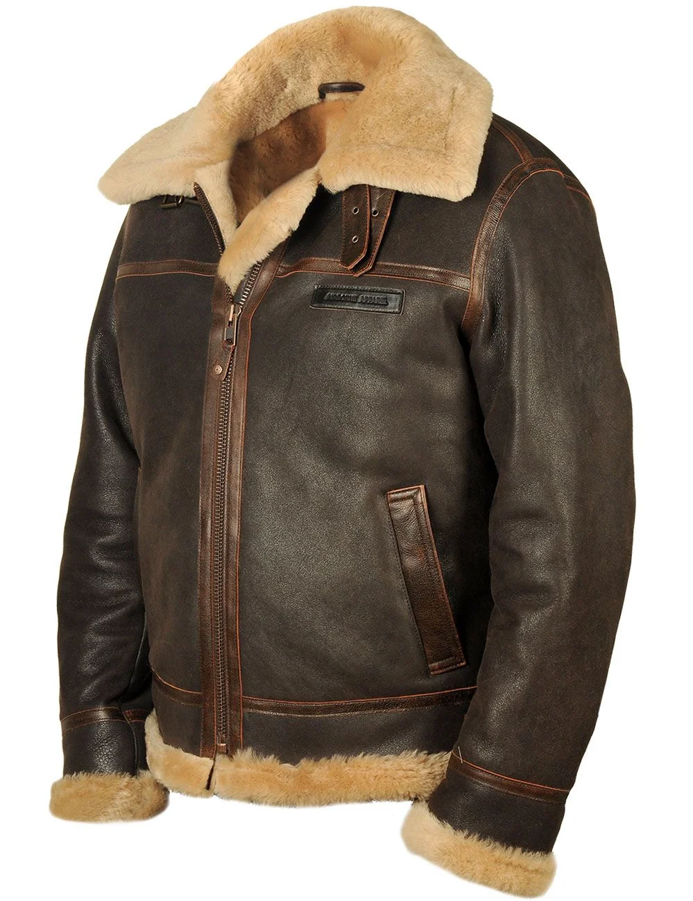 🎄Christmas Sale🎄B-3 SHEEPSKIN BOMBER JACKET[FREE SHIPPING TODAY]