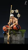 Sitting Enel - ONE PIECE Resin Statue - Brain Hole Studio [In Stock]