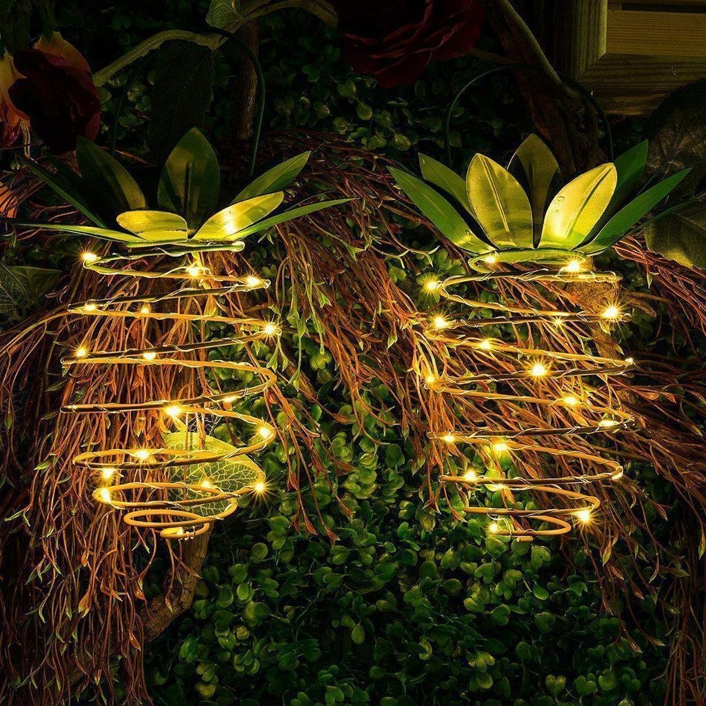 2pac LED Pineapple Garden Lights