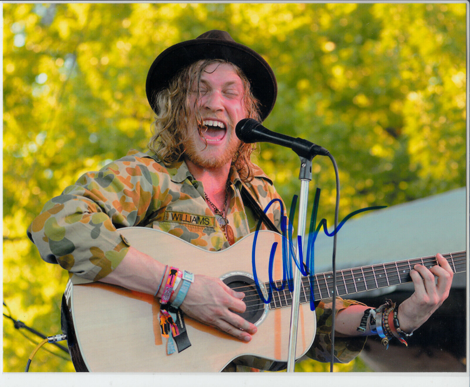 Allen Stone Singer Songwriter Signed Autograph 8x10