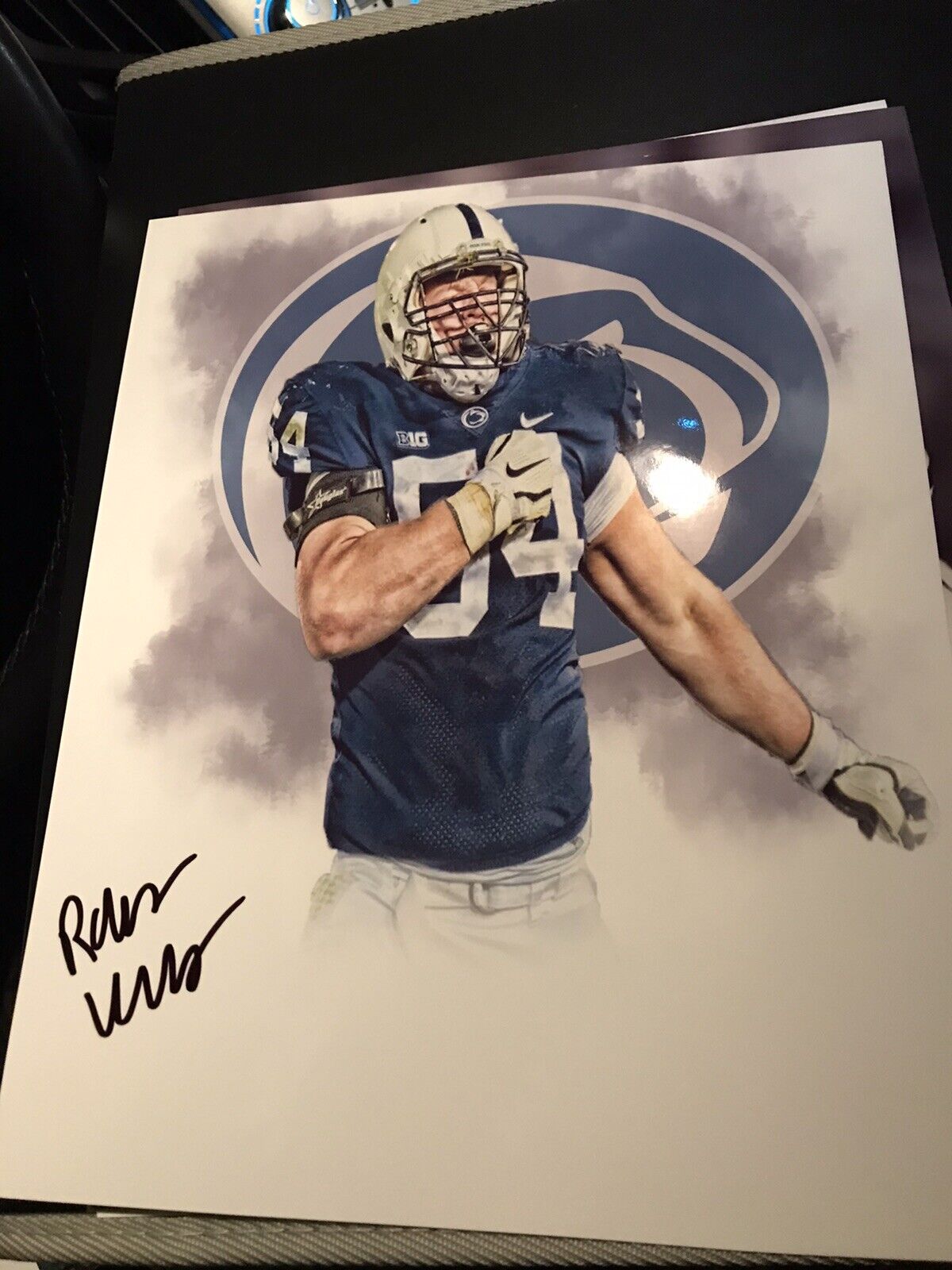 Robert Windsor Penn State signed autographed 8x10 football Photo Poster painting B