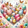 Diamond Painting -DIY Round Drill Easter Love(40x40cm)