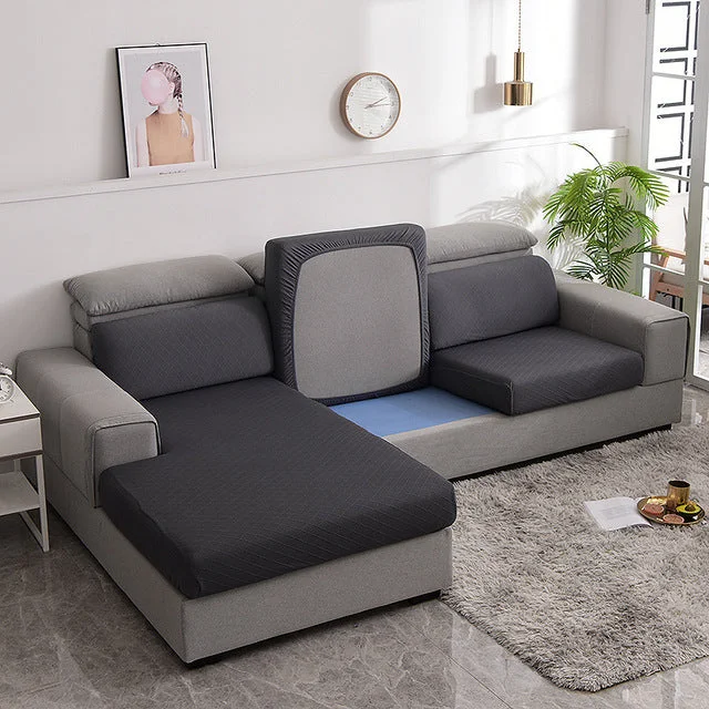 Stretch Jacquard Couch Cushion Cover | AvasHome