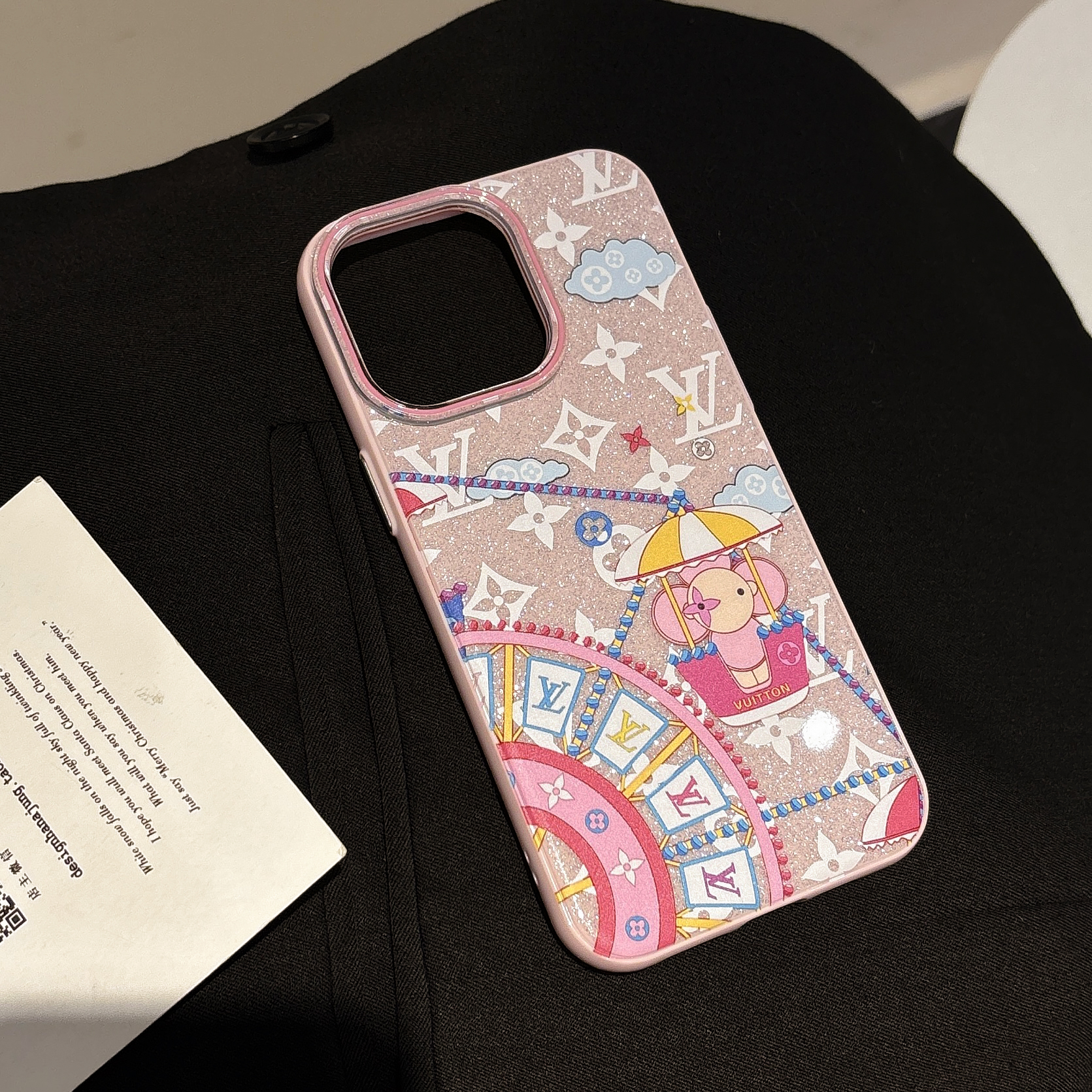 Vivian Louis Vuitton Ferris Wheel Apple iPhone Case Cute Cover