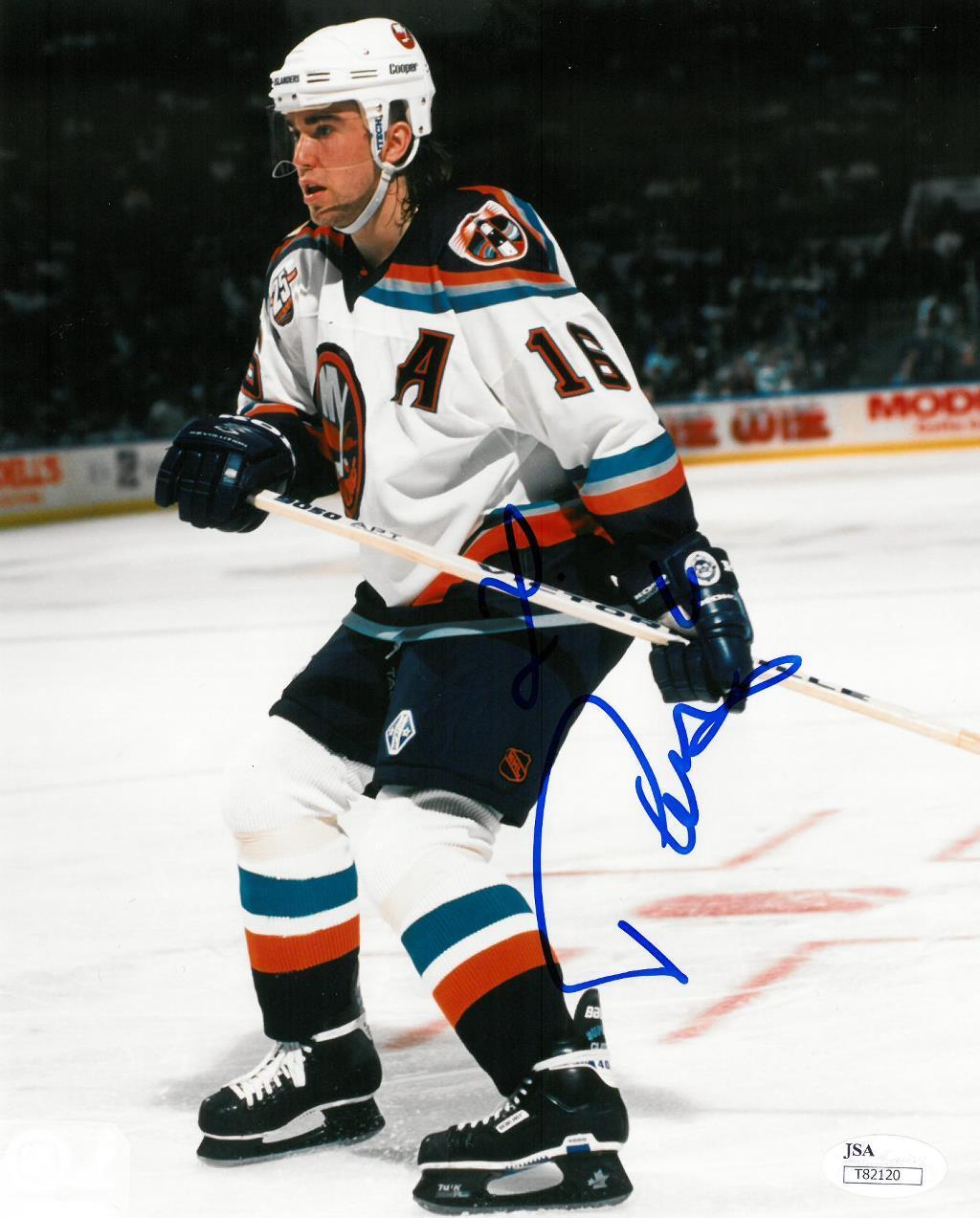 Ziggy Palffy Signed Islanders Authentic Autographed 8x10 Photo Poster painting JSA #T82120