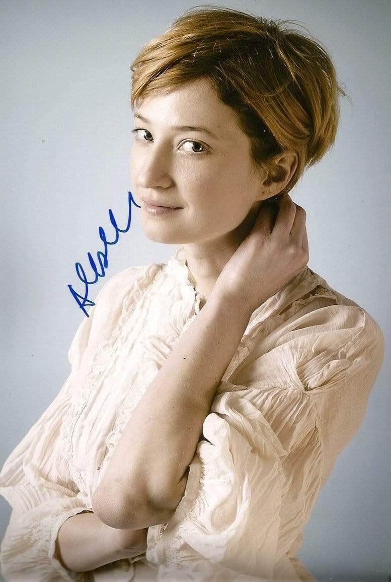 Alba Rohrwacher ACTRESS autograph, In-Person signed Photo Poster painting