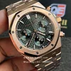 Audemars Piguet Royal Oak Chronograph 26240OR.OO.1320OR.08 Rose gold Green Dial 41mm Super Clone 